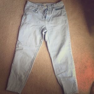 High rise mom jeans
